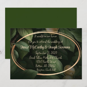 Leaving the Single Life Wedding Invitation