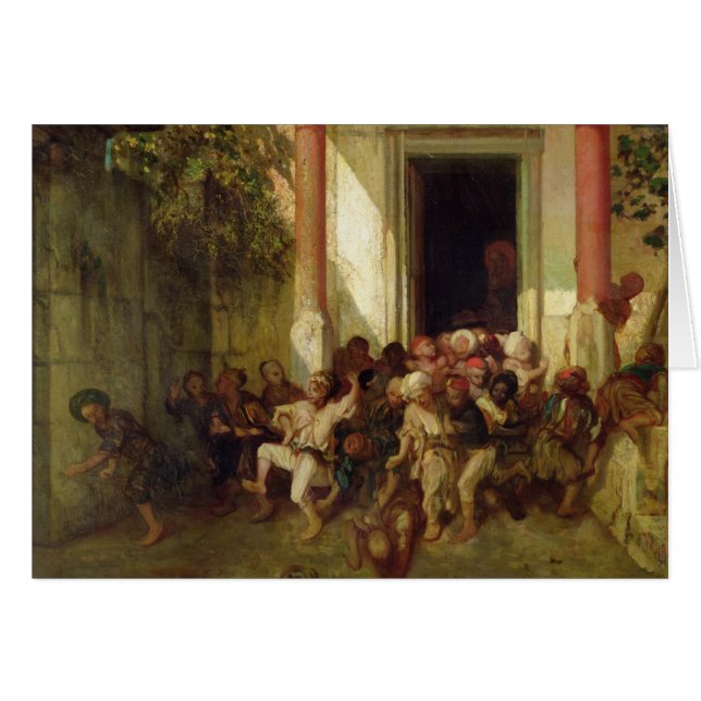 Leaving the Turkish School (Front Horizontal)