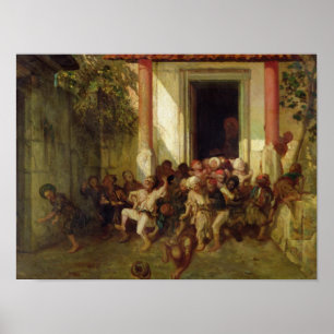 Leaving the Turkish School Poster