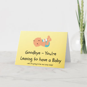 Leaving to have a Baby Card