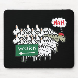 Leaving Work Mouse Mat