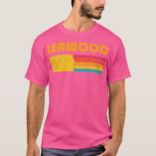 Leawood Kansas Vintage Distressed Souvenir T-Shirt