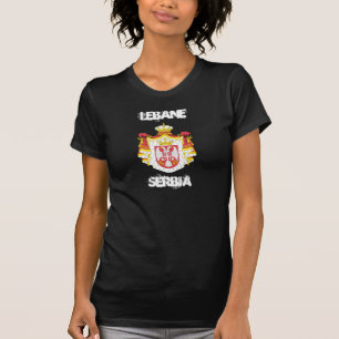 Lebane, Serbia with coat of arms T-Shirt