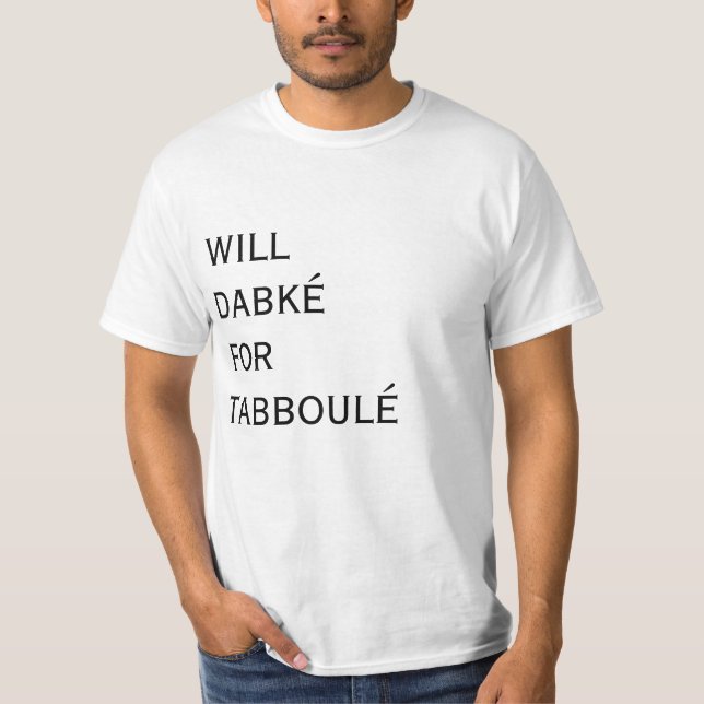 Lebaneezy - Lebanese Humour T-Shirt (Front)