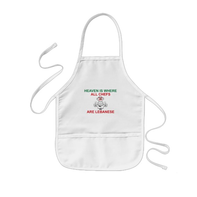 Lebanese Chefs Kids Apron (Front)