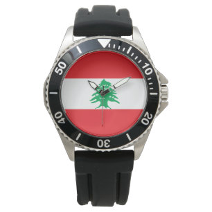 Lebanese Flag (Lebanon Flag) Watch