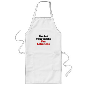 Lebanese Kibbi 2 Long Apron