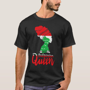 Lebanese Lebanon Flag Afro Roots T-Shirt