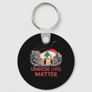 Lebanese Lives Sticker  Key Ring