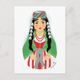 Lebanese Matryoshka Postcard