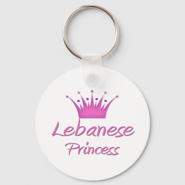 Lebanese Princess Key Ring (Front)