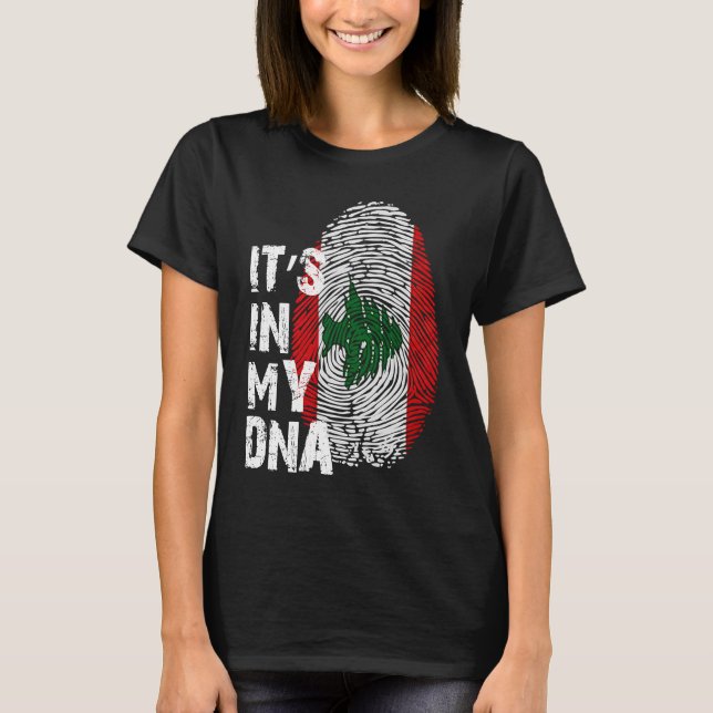 Lebanese Protest Flag  Supporting Revolution 2019 T-Shirt (Front)
