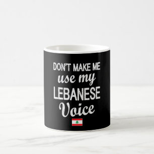 Lebanese Roots Lebanon Flag Lebanese Heritage Coffee Mug