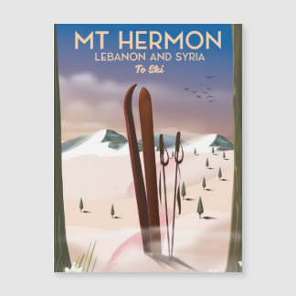 Lebanon and Syria Mt Hermon Ski
