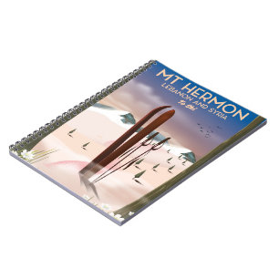Lebanon and Syria Mt Hermon Ski Notebook