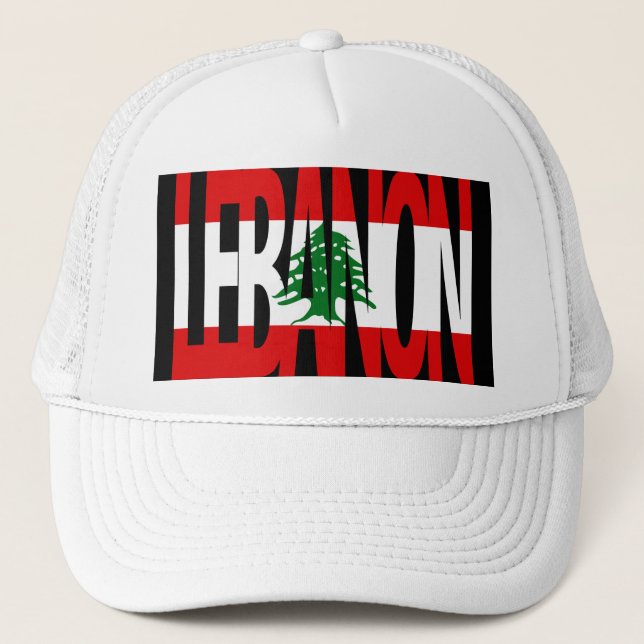 LEBANON Ballcap Trucker Hat (Front)