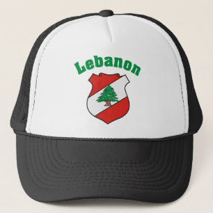 Lebanon Coat of Arms Hat / Lebanese Flag
