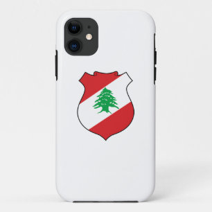 Lebanon country coat arms symbol emblem flag iPhone 11 case