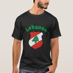 Lebanon Crest / Lebanese Flag Shirt