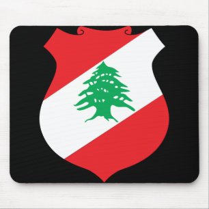 lebanon emblem mouse mat