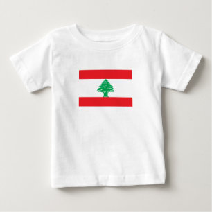 Lebanon Flag Baby T-Shirt