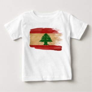 Lebanon Flag Baby T-Shirt