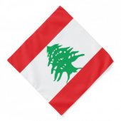 Lebanon Flag Bandana (Front)
