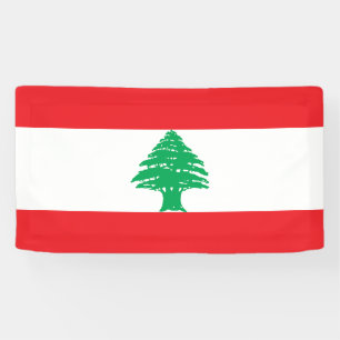 Lebanon Flag Banner