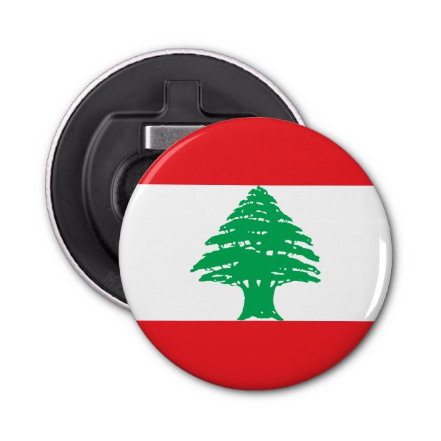 Lebanon Flag Bottle Opener (Front)