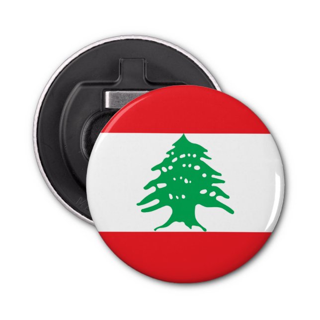 Lebanon flag bottle opener (Front)