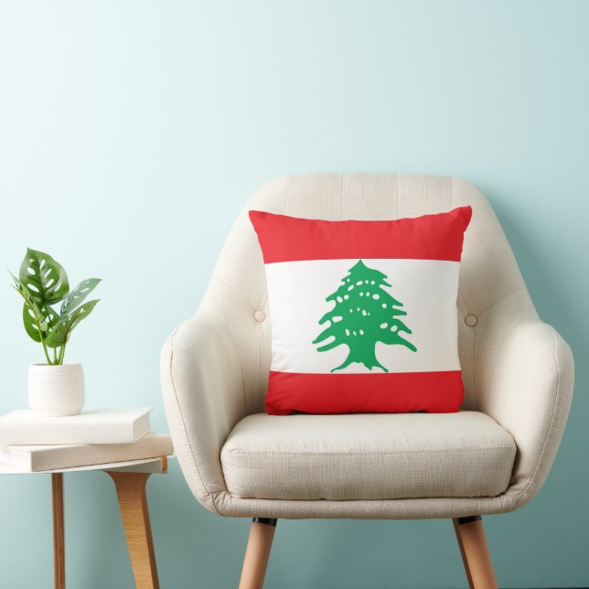 Lebanon flag cushion (Chair)
