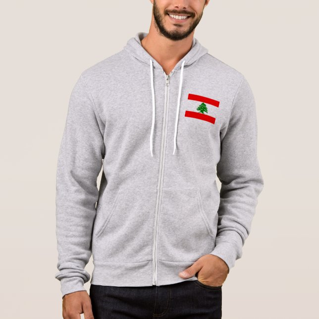 Lebanon Flag Hoodie (Front)