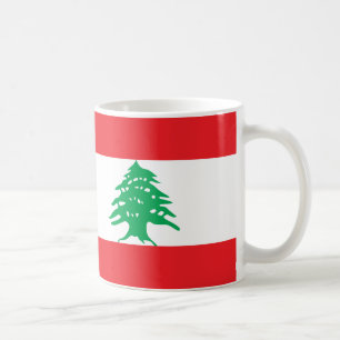 Lebanon flag mug