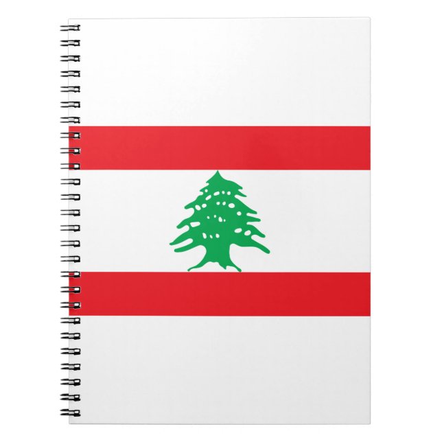 Lebanon Flag Notebook (Front)