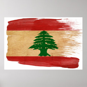Lebanon Flag Posters