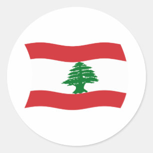 Lebanon Flag Sticker