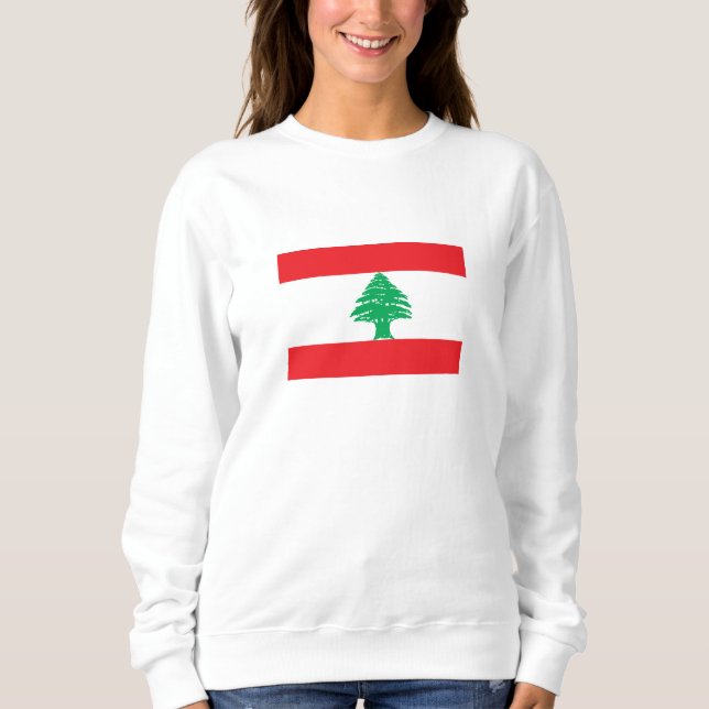 Lebanon Flag Sweatshirt (Front)