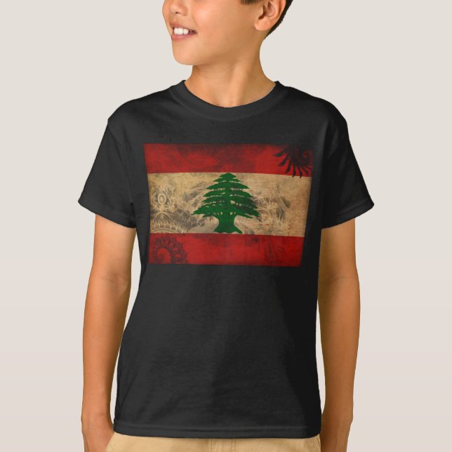 Lebanon Flag T-Shirt (Front)