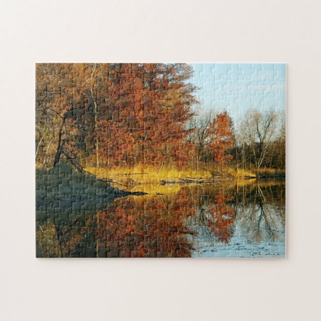 Lebanon Hills Autumn Jigsaw Puzzle (Horizontal)