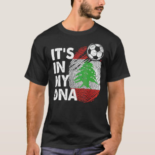Lebanon In My Dna Lebanese Flag Team Lebanon T-Shirt