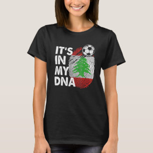 Lebanon In My Dna Lebanese Flag Team Lebanon T-Shirt