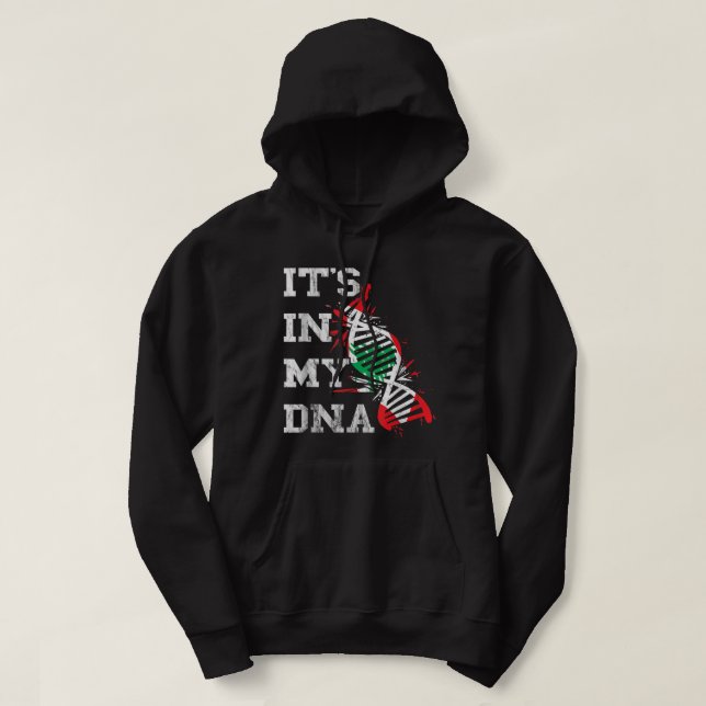 Lebanon It's In My DNA Lebanese Independence Day P Hoodie (Design Front)