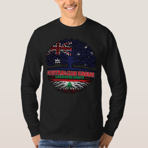 Lebanon Lebanese Australian Australia Tree Roots T-Shirt