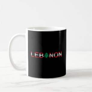 Lebanon Lebanese Flag Asia Levant Travel Cedar Bei Coffee Mug