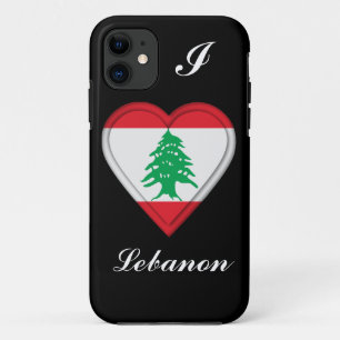 Lebanon Lebanese flag iPhone 11 Case
