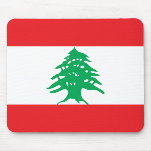 Lebanon (Lebanese) Flag Mouse Mat