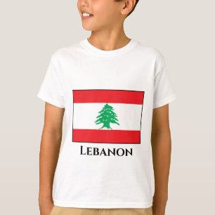 Lebanon (Lebanese) Flag T-Shirt