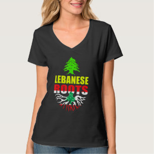 Lebanon Lebanon Flag Lebanese Roots T-Shirt