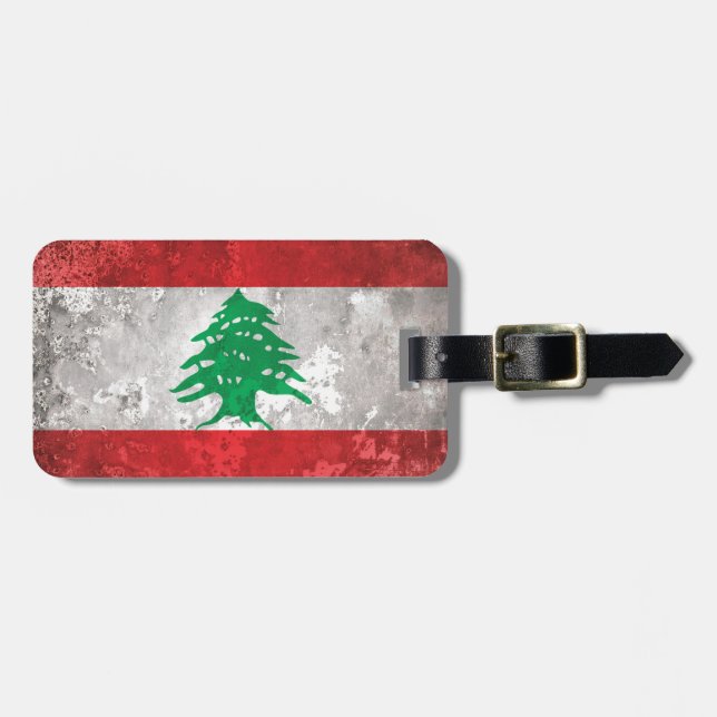 Lebanon Luggage Tag (Front Horizontal)