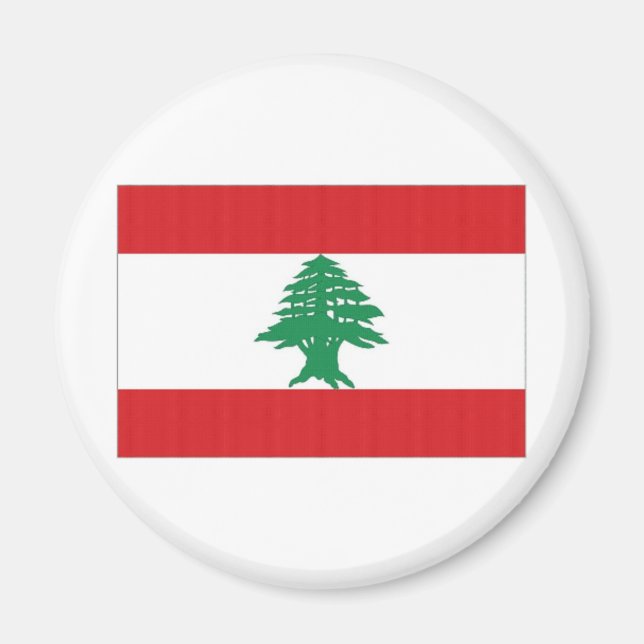 Lebanon National Flag Magnet (Front)